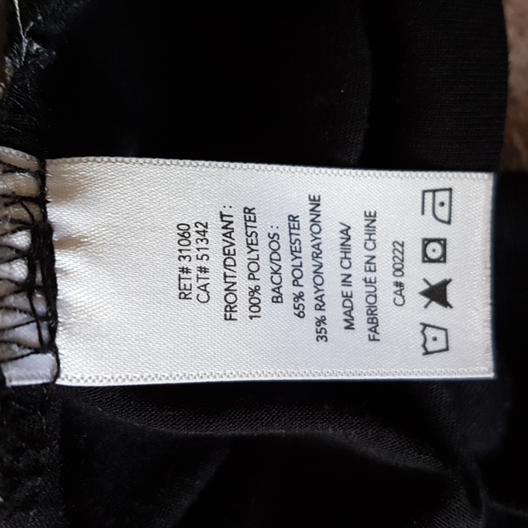 Jess Sheer Front Panel Patterned Top - Picture 5 of 7